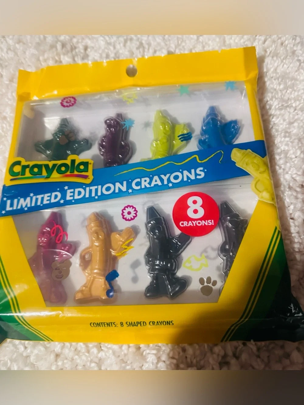 Crayola Limited Edition Kids Shaped Crayons - Multicolor